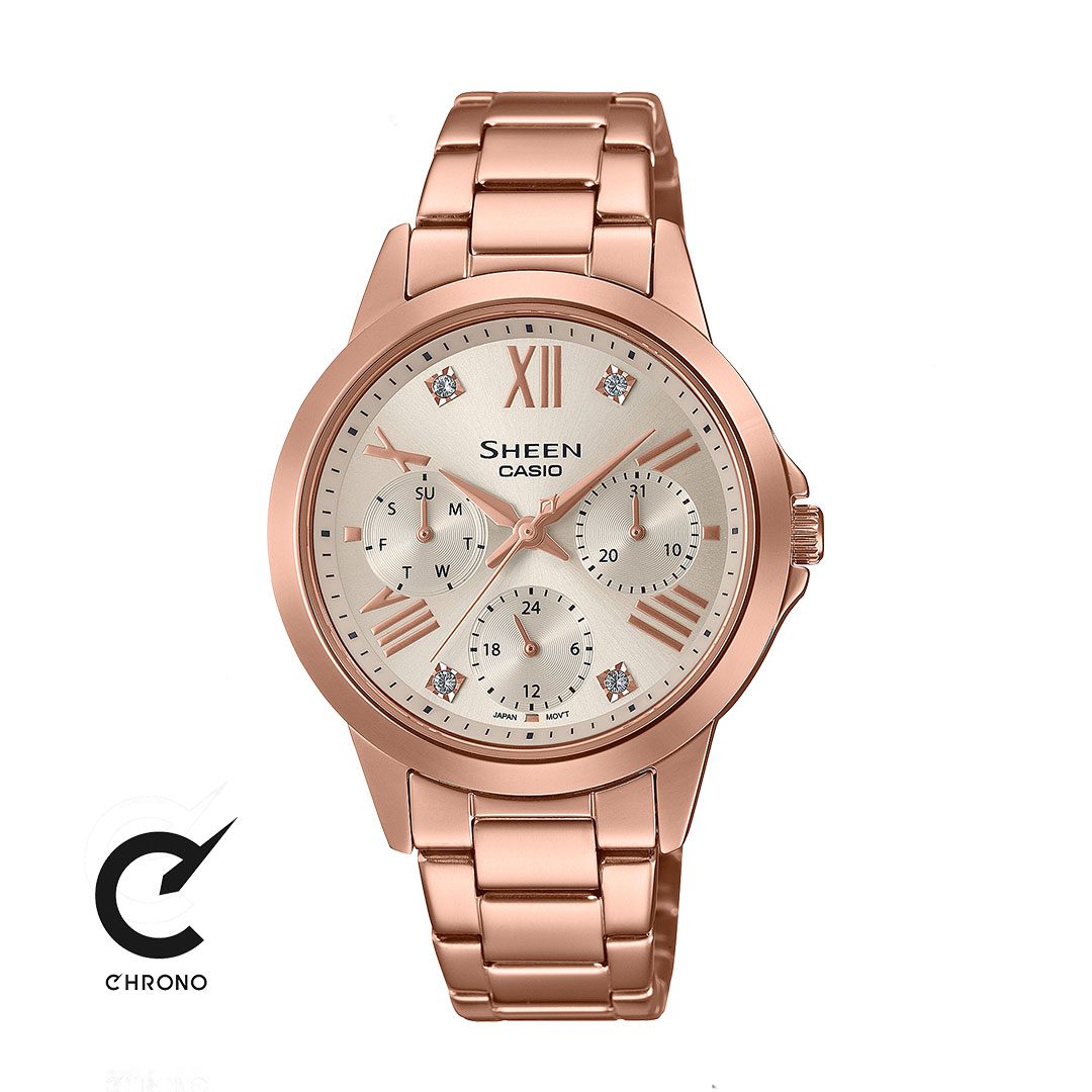 ساعت کاسیو SHEEN مدل SHE-3516PG-9A